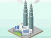 Singgah di Menara Kembar Petronas Malaysia